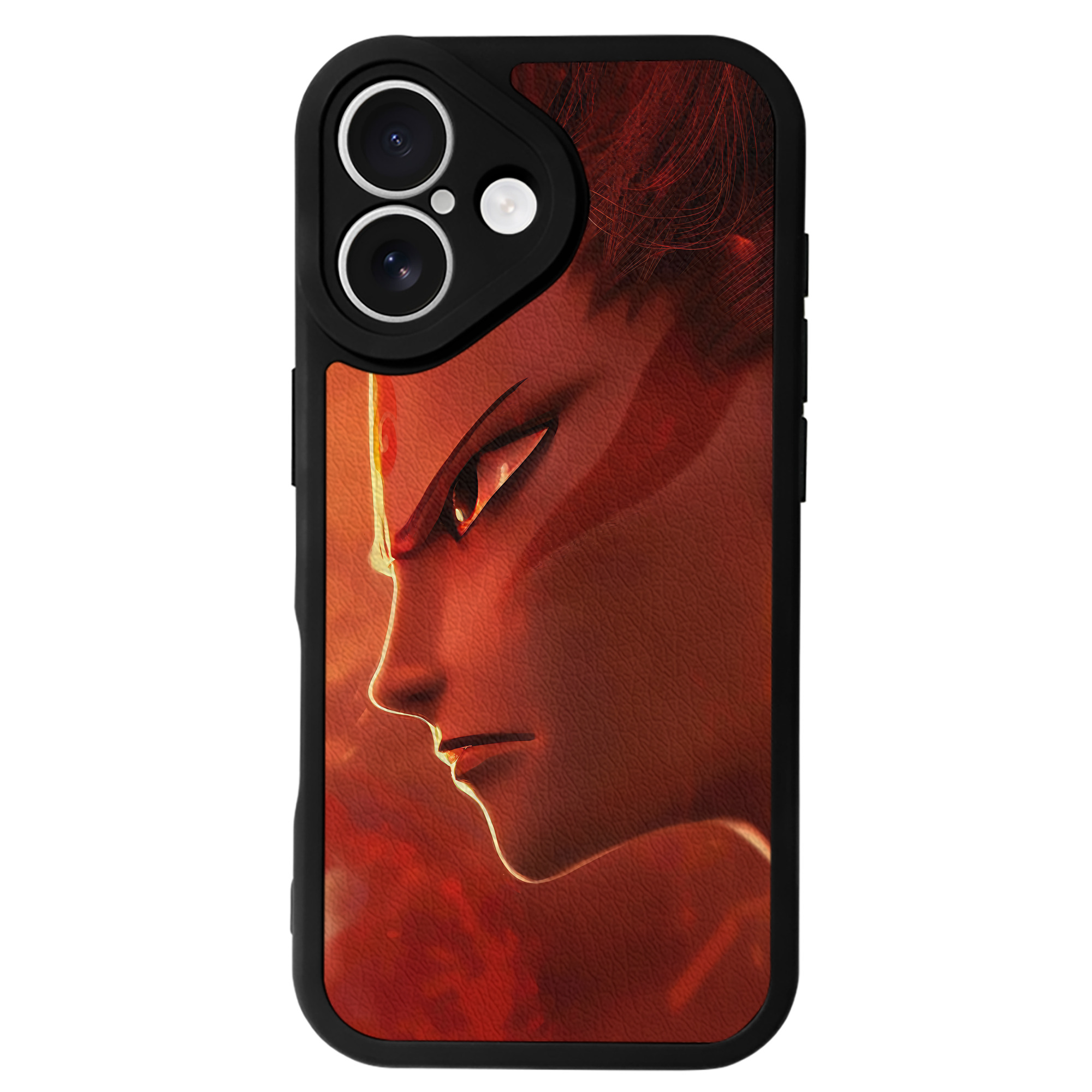 （画像用） Ne Zha 2 ナタ 魔童の大暴れ 【iPhone 16シリーズ対応】シリコンスマホケース（レザー調） 材質：シリコン